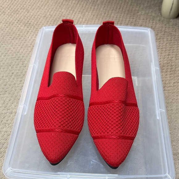 Red Women's Loafers/flats (size 8) - Picture 1 of 1
